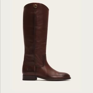 Melissa Button 2 Wide Calf Redwood / 9
